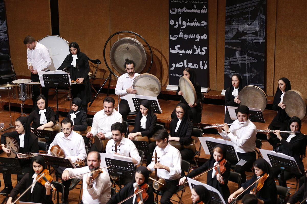 لحظه هایی دیدنی از ششمین جشنواره موسیقی کلاسیک