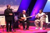 جایزه گلاویژ به شهرام ناظری اهدا شد/ عکس