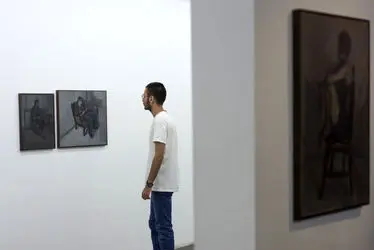 نمایشگاه نقاشی رسول اکبرلو در گالری اُ