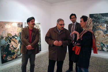 نمایشگاه نقاشی الهام نفیسی در گالری هما