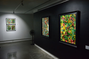 نمایشگاه نقاشی های کاوه آفاق در گالری ثالث