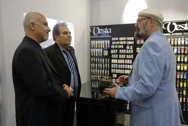 Vesta Color at the first Tehran Art Fair