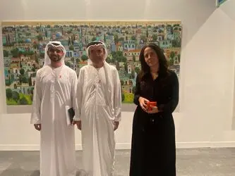 ولیعهد ابوظبی و آرت ابوظبی Abu Dhabi Art 2023