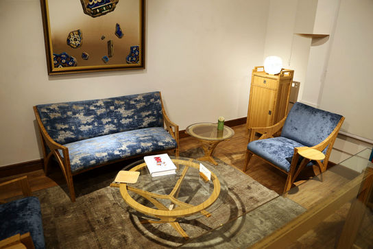 افتتاحیه نمایشگاه بیژن شافعی در گالری زمان هنر