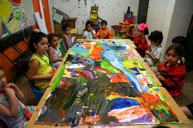 دومین روز جشنواره هنرهای تجسمی کودک و نوجوان در هنرکده لنا