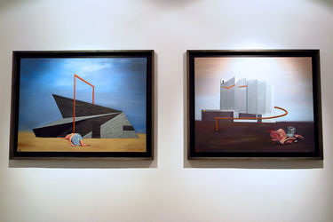 نمایشگاه نقاشی های سارای قاضی اسدالهی در گالری ویستا