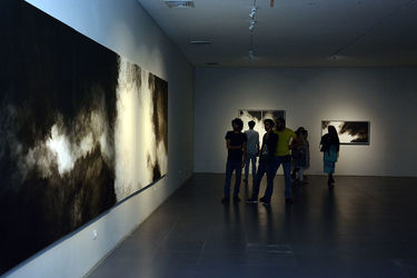 نمایشگاه نقاشی‌های آب‌مرکب پری‌یوش گنجی در گالری ایرانشهر