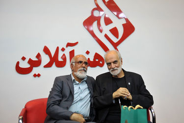 جشن تولد ۷۷ سالگی آیدین آغداشلو در نمایشگاه مطبوعات
