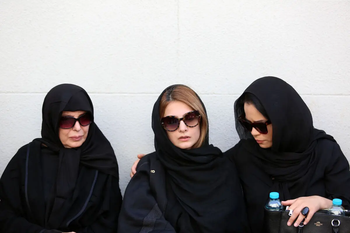 تشییع پیکر سید ضیاءالدین دری از خانه سینما