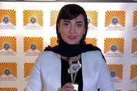 مینا وحید بهترین بازیگر مادرید شد/ عکس