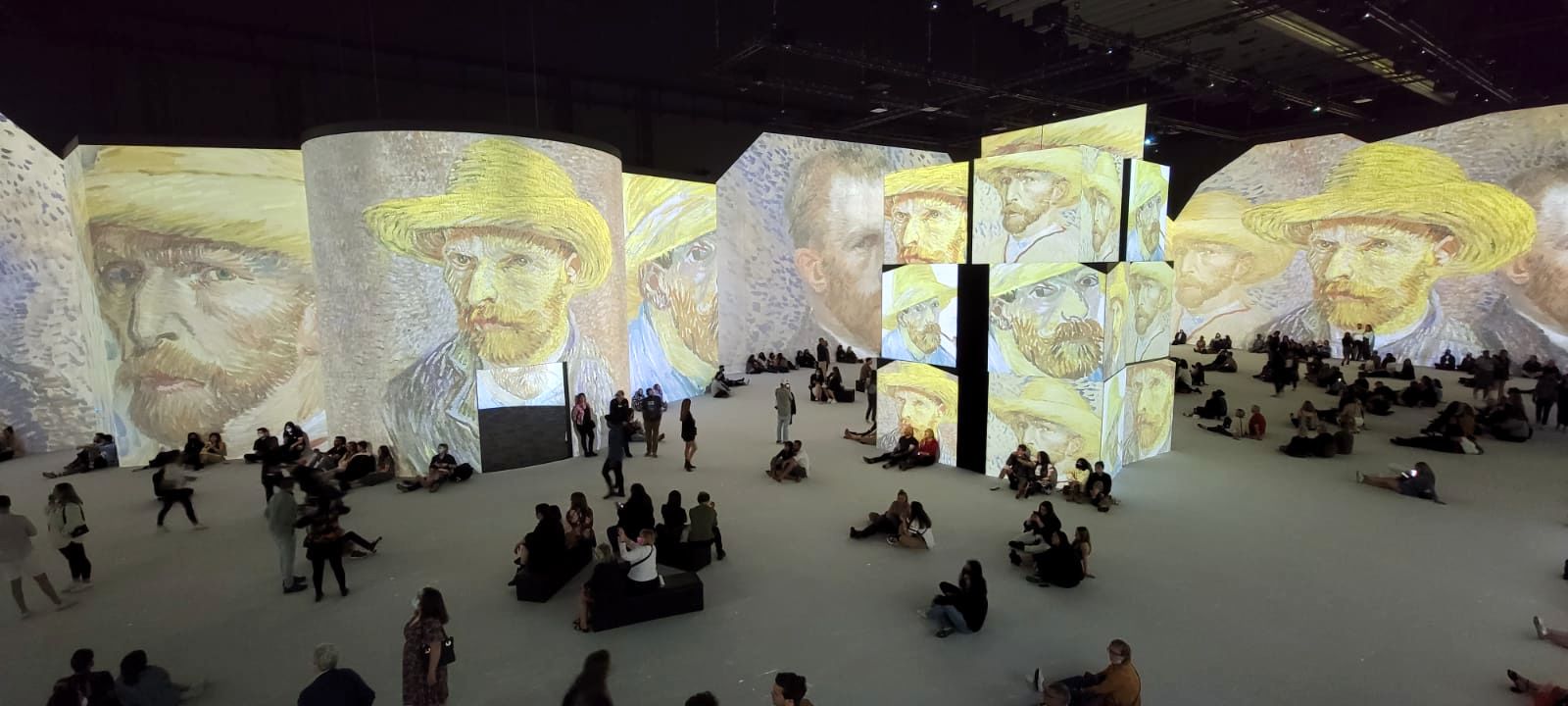 Safe to Gogh's Exhibition runs through March  2022