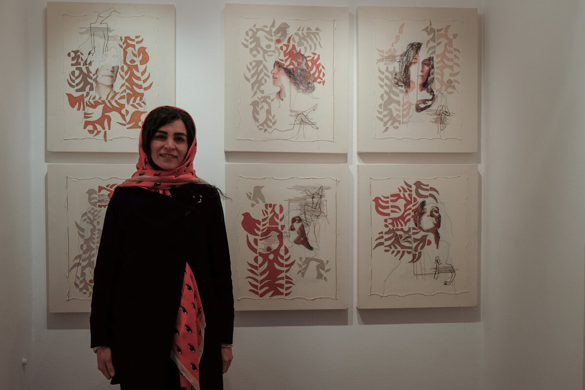 Vista Gallery Hosts Mahnaz Hamedi Exhibition
