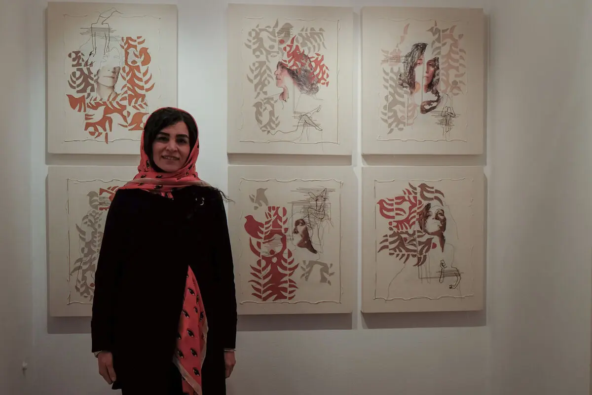 نمایشگاه عکس و دوخت مهناز حامدی درگالری ویستا پلاس