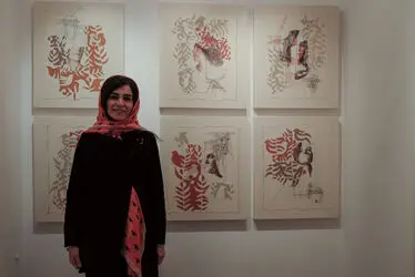نمایشگاه عکس و دوخت مهناز حامدی درگالری ویستا پلاس