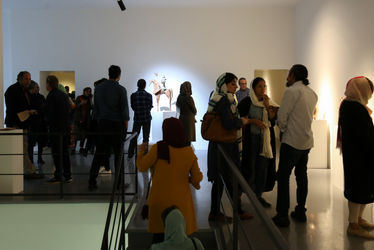 نمایشگاه آثار بهزاد اژدری در گالری اعتماد باغ نگارستان