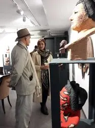 نمایشگاه آثار هادی نیکان در نگارخانه سهراب