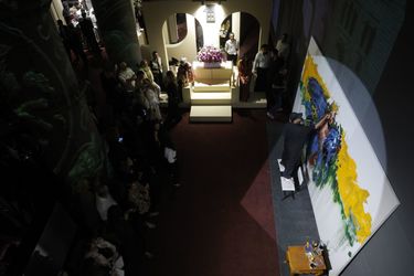 رنگ وستا در نمایشگاه چند رسانه‌ای حس ایرانی