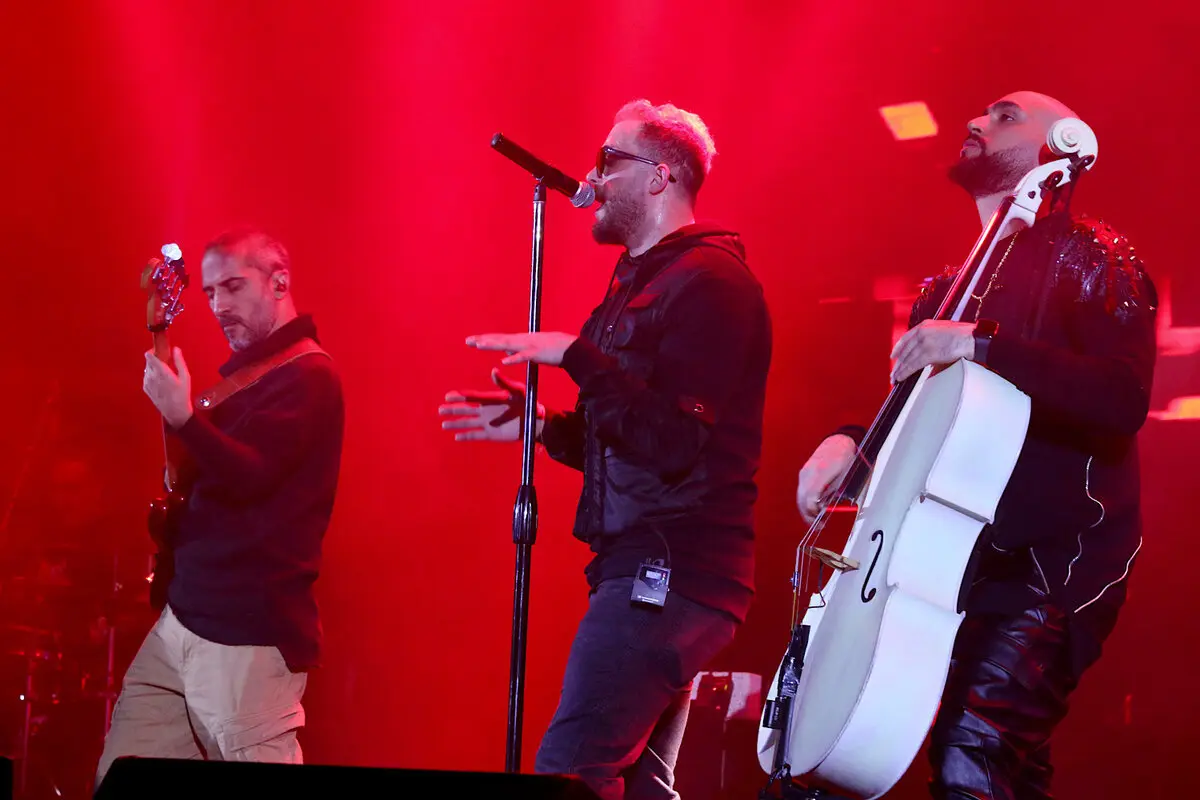 Masih & Arash Concert at Fajr Music Festival - Opening Night