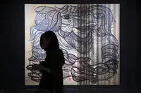 See Hamid Hadinejad Art in Saless Gallery