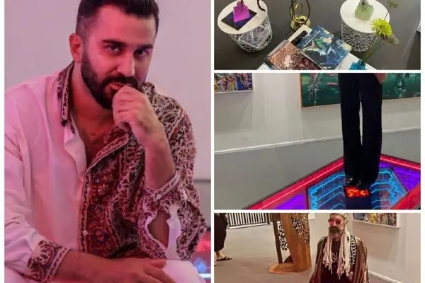 ببینید: سهیل راد از فرش تا عرش در گالری لیلا هلر و آرت دبی ۲۰۲۳