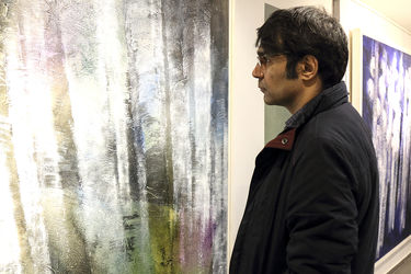 نمایشگاه نقاشی های هادی تقی نسب در گالری مژده