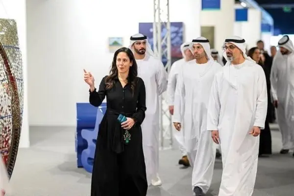 Sheikh Khaled bin Mohamed bin Zayed inaugurates 15th edition Abu Dhabi Art | Photos