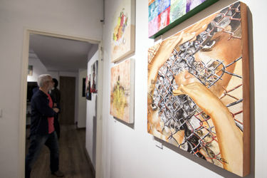 نمایشگاه گروهی "روی دیگر پنجره" در گالری دارگون