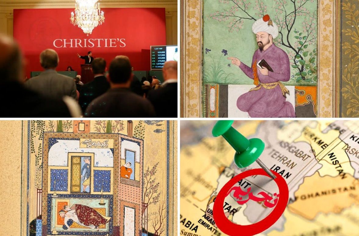 آرت نیوزپیپر: جایگاه هنر ایران در سایه تحریم‌ها سقوط کرد/ ماجرای تلخ آثار ایرانی پشت درب حراجی‌های جهانی