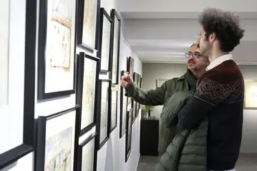  نمایشگاه مروری بر آثار بهمن رضایی در گالری مژده