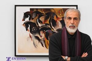 Mohammad Ali Taraghijah’s Horses in the Collection of Novin Gallery, Eghtesad Novin Bank