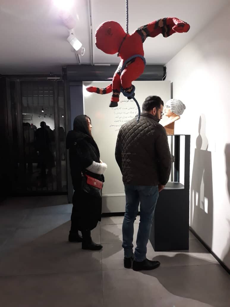 نمایشگاه آثار هادی نیکان در نگارخانه سهراب