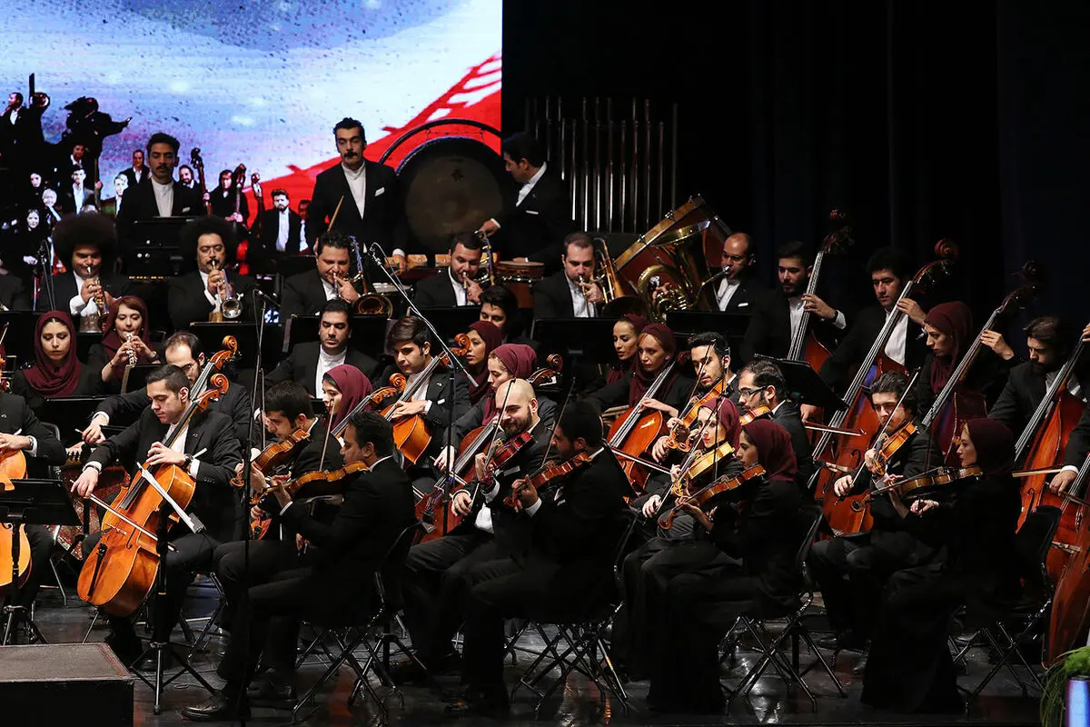 آیین بدرقه تیم ملی فوتبال ایران و رونمایی از سرود تیم ملی در تالار وحدت
