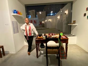 لوباینا هیمید و ماگدا استوارسکا در بنیاد هنر شارجه | Lubaina Himid and Magda Stawarska at Sharjah Art Foundation