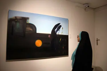 افتتاحیه‌ی نمایشگاه نقاشی‌های علی سلطانی در گالری سهراب