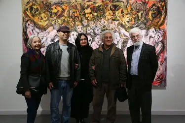 نمایش نقاشی‌های محمد فاسونکی در گالری هور