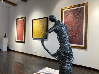 خالد صدیق ال مطوا Khalid Seddiq اتحاد گالری ابوظبی 