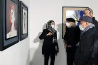 ببینید: دیدار اساتید هنر از نمایشگاه مهدی سحابی در موزه هنرهای معاصر تهران