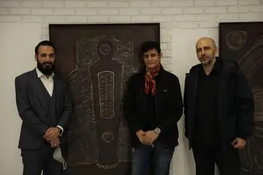 محمد محمدزاده در گالری ماهر
