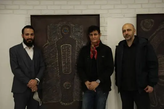 محمد محمدزاده در گالری ماهر