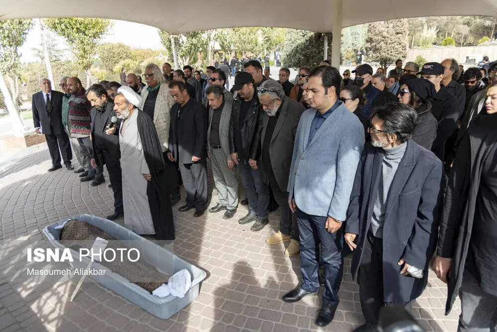 مراسم تشییع پیکر همایون ارشادی
