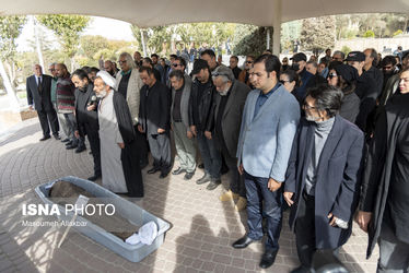 مراسم تشییع پیکر همایون ارشادی