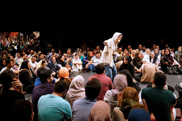 نمایش "یک دقیقه و سیزده ثانیه" در سالن استاد سمندریان