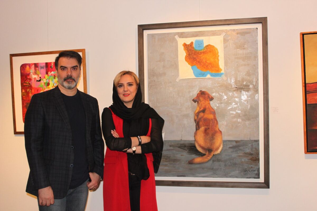 نمایشگاه سگ در گالری شکوه