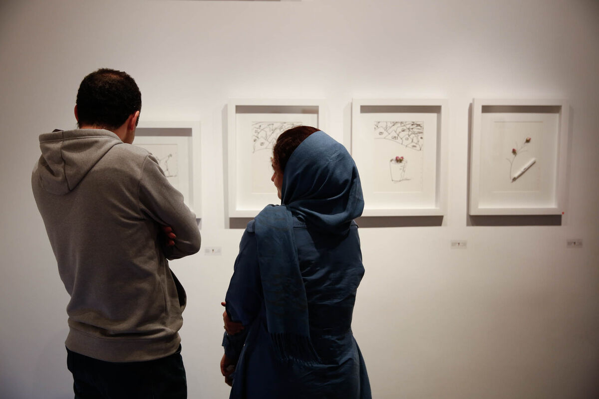 نمایشگاه مجموعه آثار کامبیز درم بخش با عنوان 