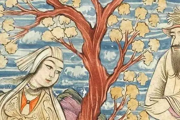 Manuscripts carrying paintings of ancient Persian gardens on view at Berlin State Museum