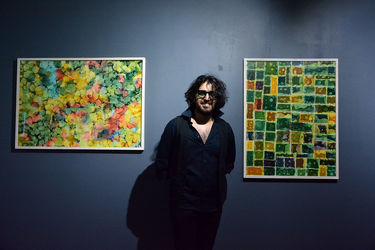 نمایشگاه نقاشی های کاوه آفاق در گالری ثالث