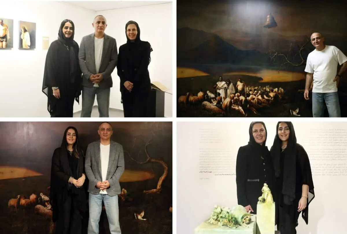 Azim Morakabatchi at Mojdeh Art Gallery / Photos