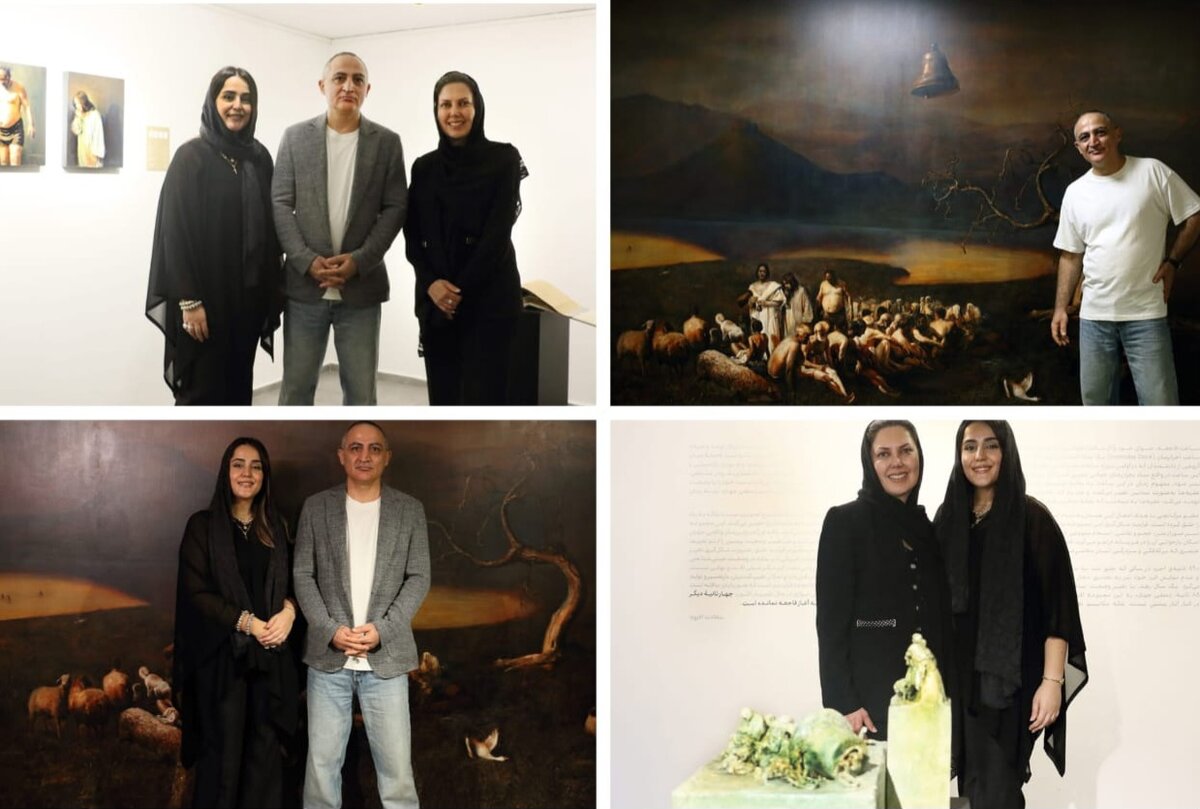 Azim Morakabatchi at Mojdeh Art Gallery / Photos