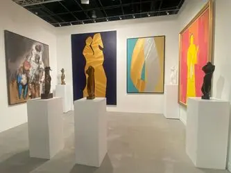 گالری ERRM ART و محمد عبدالله الساوی Mohammed Abdulla Al Saawy در آرت ابوظبی