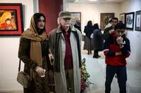 عکس ها از افتتاح نقش و خط، پاتوق هنرمندان 